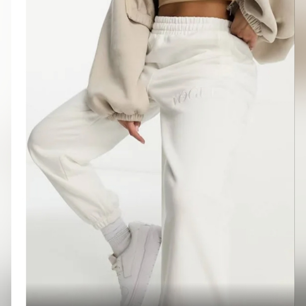 Puma x VOGUE sweatpants in white